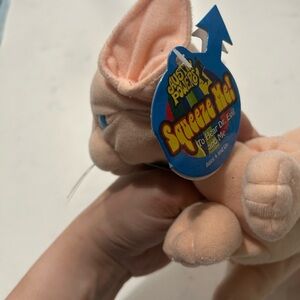 Soft Plush Cat Toy with Blue Eyes austin powers